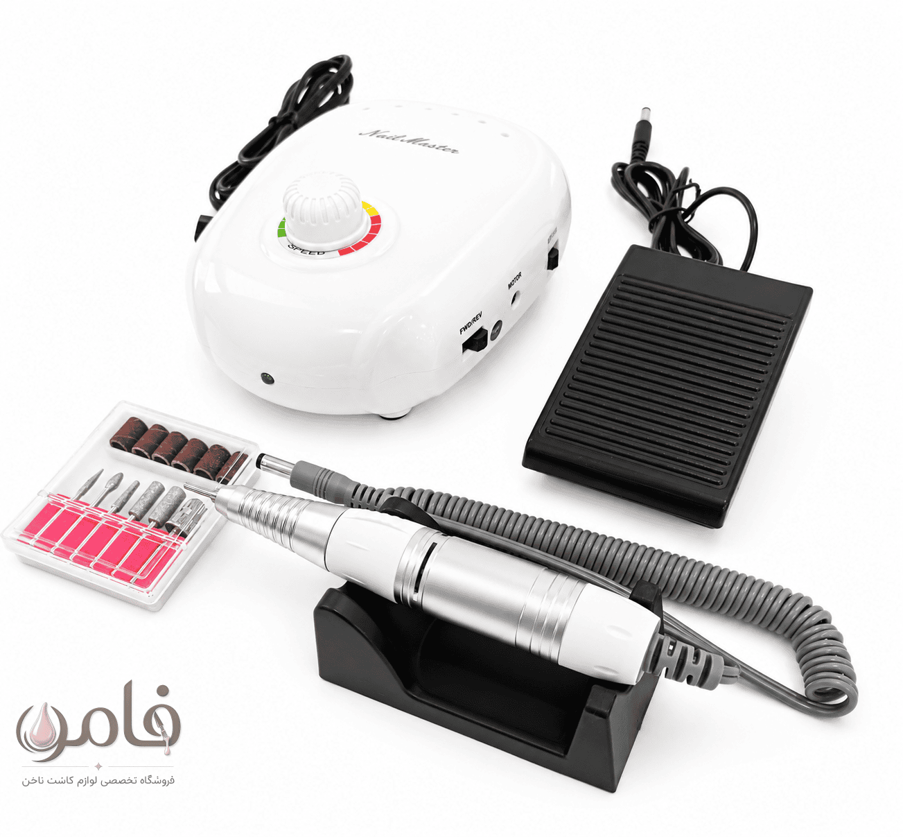 file_000000003edc81f4bdc3683c563ce67f سوهان برقی نیل مستر 303 Nail Master مدل CJ-DM006 - تصویر 1