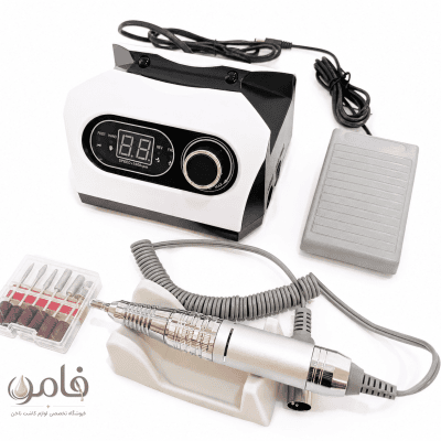سوهان برقی مدل ZS-717 با نمایشگر دیجیتال مخصوص کاشت ناخن - فامو نیل(فامونیل)